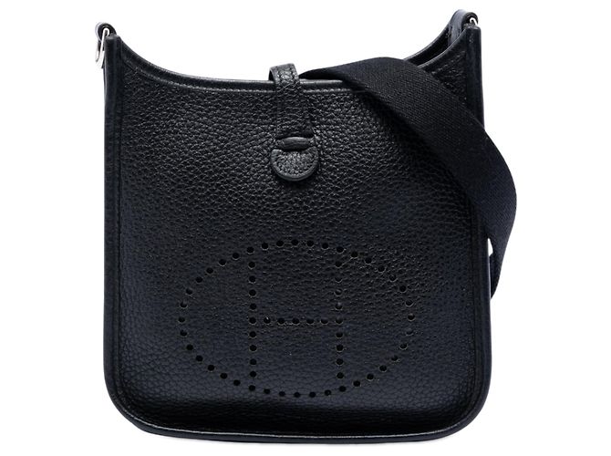 Hermès Black Clemence Evelyne 16 Amazone Noir