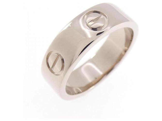Cartier Love Ring in 18K White Gold