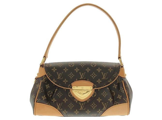 Sac à épaule Louis Vuitton Monogram Beverly MM Marron Monogramme