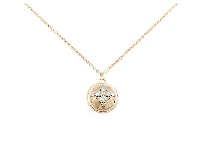 Pendente PM B Blossom Louis Vuitton D'oro