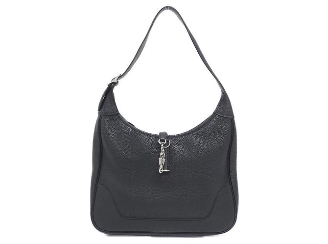 Hermès Borsa a Spalla Hermes Trim 2 Nero
