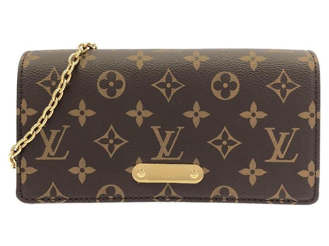 Louis Vuitton Monogram Wallet on Chain Lily Braun Monogramm
