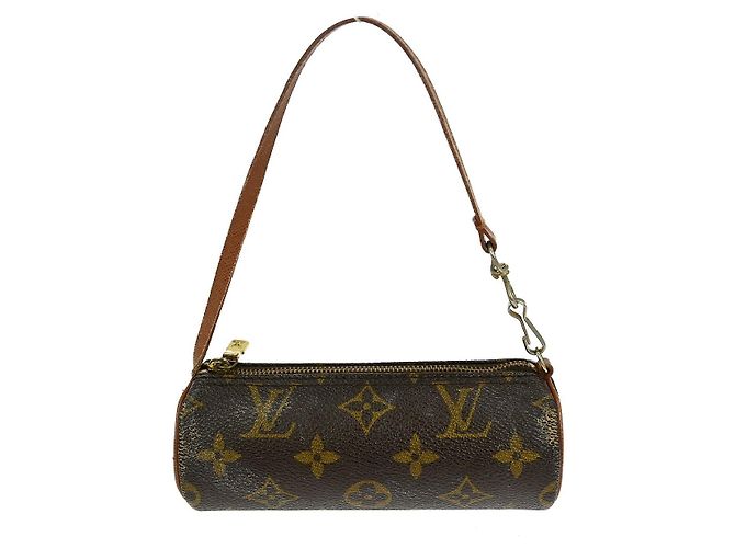 Louis Vuitton Papillon Pochette Monogram Canvas Mini Marron