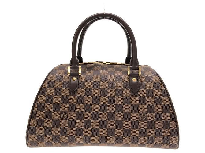 Sac à main Louis Vuitton Damier Rivera MM Damier ebène