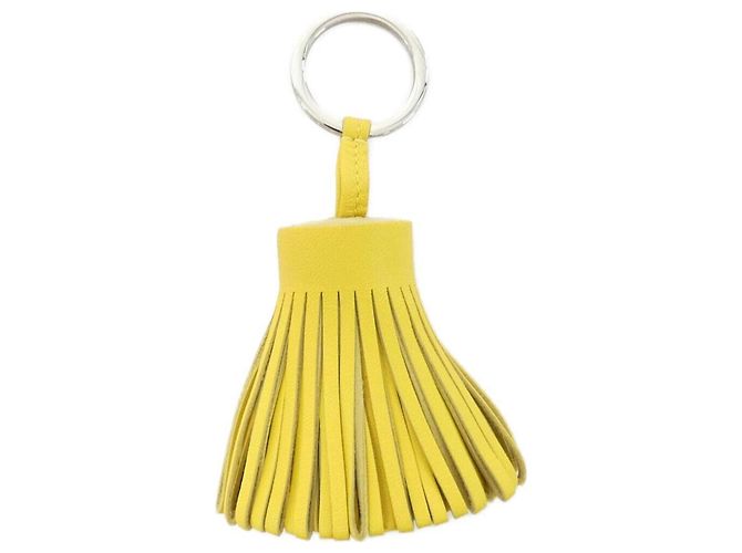 Hermès Porte-clés Carmen Hermes Jaune