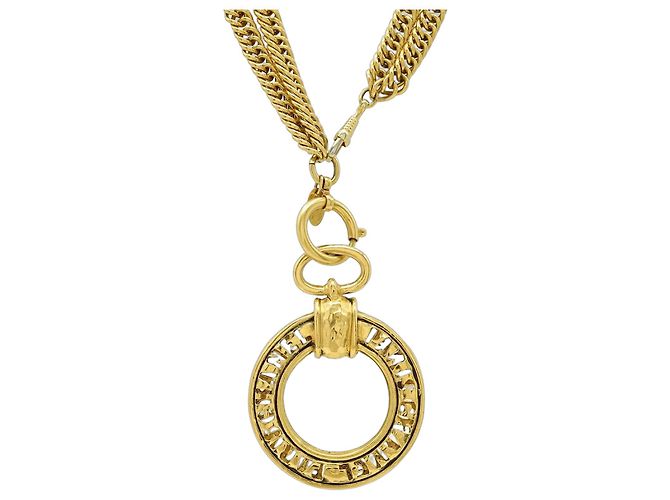 Collar Lupa CHANEL Dorado
