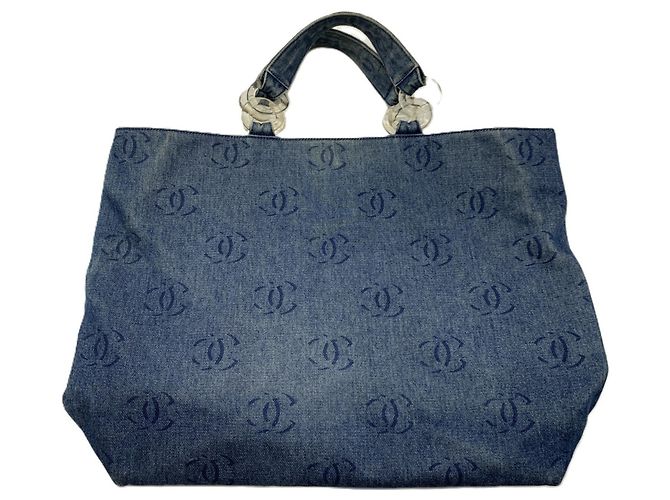 Chanel Denim Tote Bag