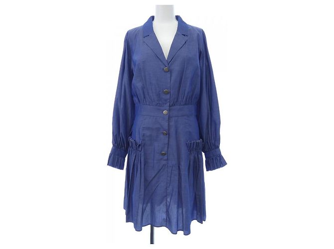 Chanel Kleid P45485V33622 Blau Marineblau