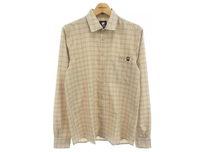 Autre Marque Camisa de algodón Mammut Beige