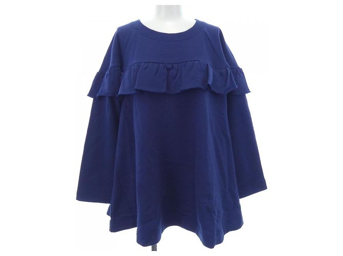 Autre Marque Sweatshirt Pink House Blau 