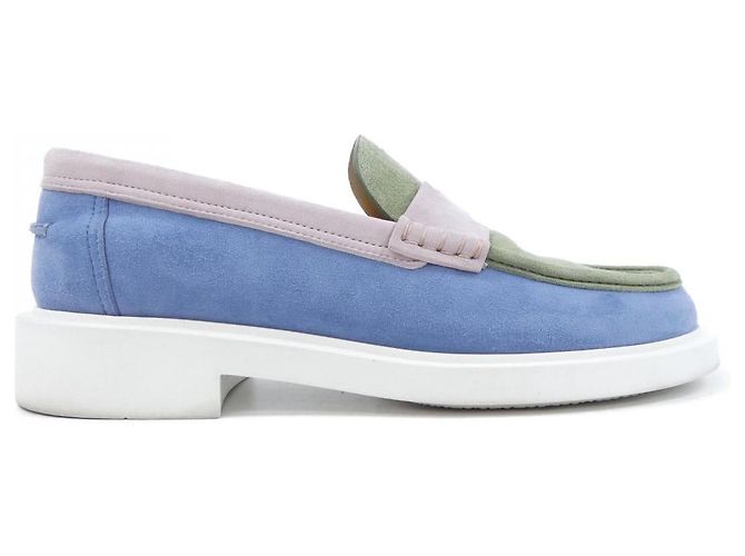 Hermès Chaussures Hermes Rose Bleu Vert
