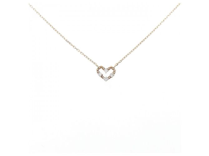 Autre Marque Colar de ouro amarelo e diamantes Jupiter K10 Dourado
