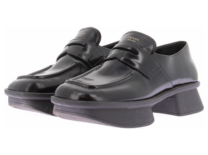 Prada Mocassini "Equal" in pelle Nero 