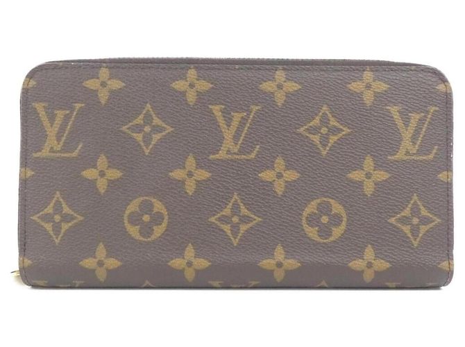 Portafoglio Zippy Monogram Louis Vuitton Marrone Fuschia