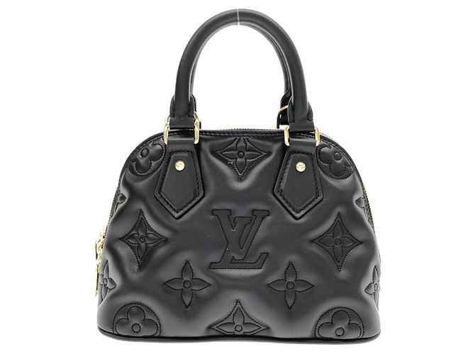Sac à main Alma Soft BB Bubblegram Louis Vuitton Noir