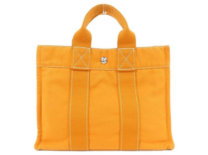Hermès Sac à main Hermes Deauville PM Orange