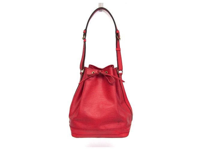 Louis Vuitton Noe Handtasche aus Epi Leder Large Rot