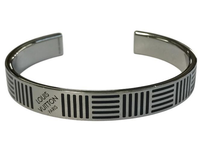 Bracciale Jonc Damier Colors Louis Vuitton Nero Argento