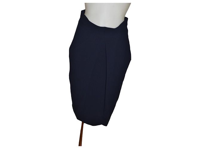 Gonna Midi Jean Paul Gaultier Blu Scuro