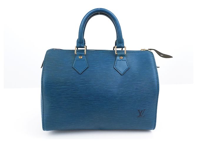 Sac à main Louis Vuitton Speedy en cuir Epi 30