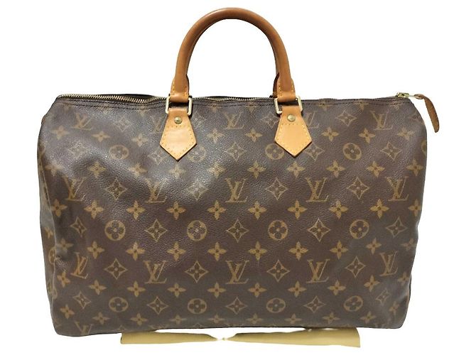 Bolsa Louis Vuitton Speedy Monogram Canvas 40 Marrom