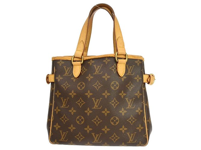 Louis Vuitton Batignolles Monogram Canvas Vertical Brown