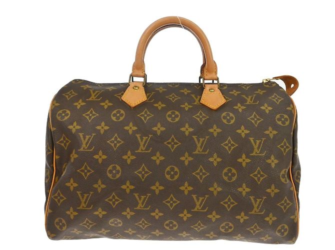 Louis Vuitton Speedy Monogram Canvas 35 Marrom