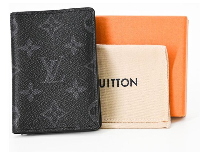 Organizer Louis Vuitton Monogram Eclipse Card Case Black