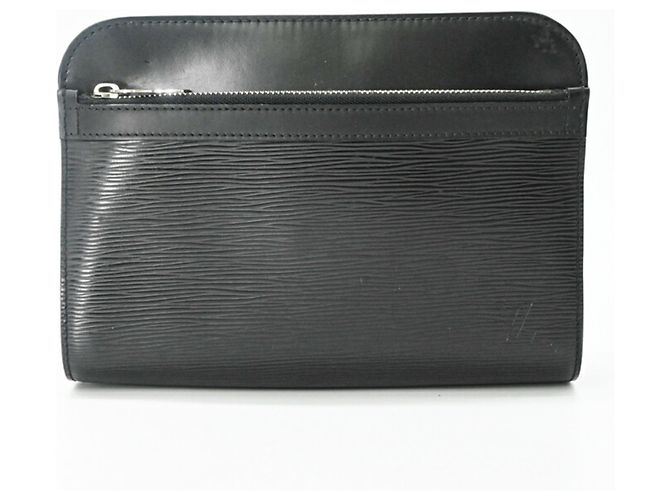 Clutch Louis Vuitton Epi Neo Oche Nero