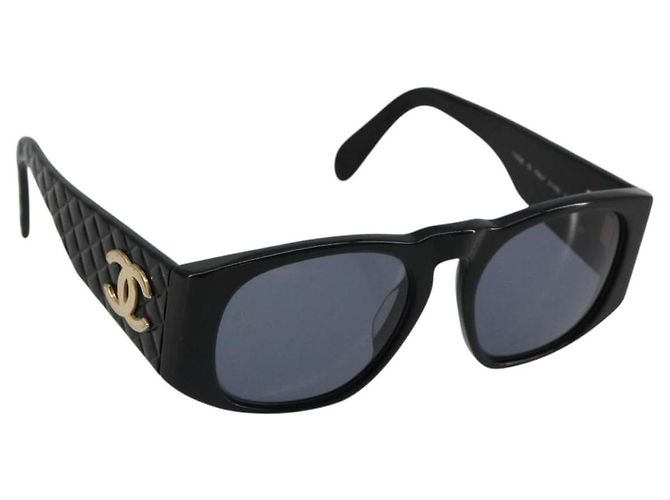Gafas de sol CHANEL plástico Negro CC Auth BA13228
