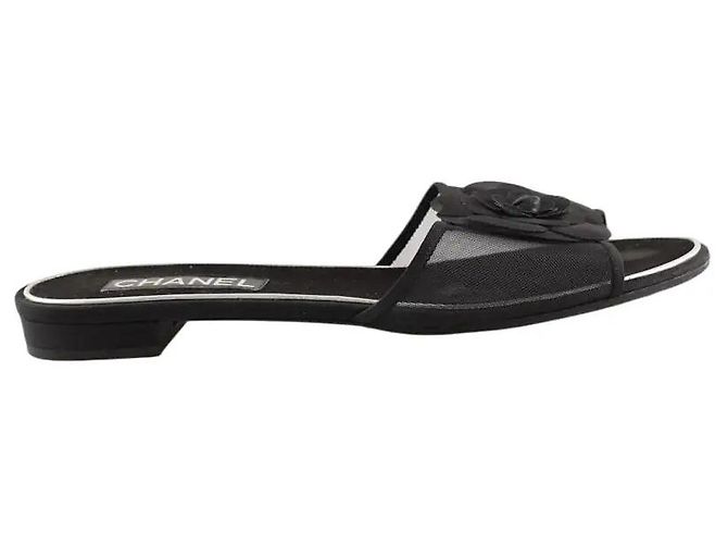 Chanel Sandali neri Nero