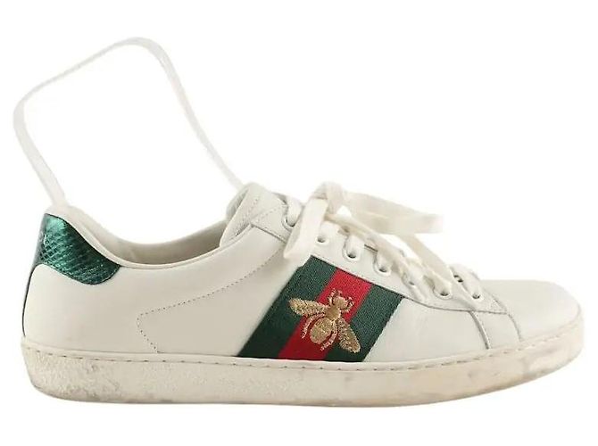 Gucci Baskets basses blanches