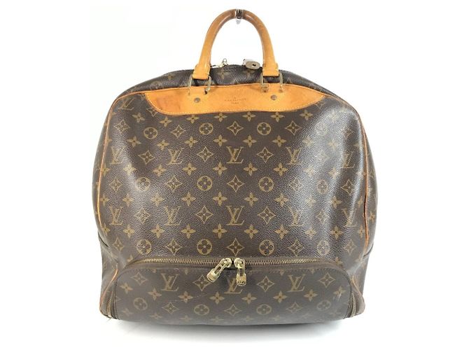 Louis Vuitton Monogram Evasion Bag Brown