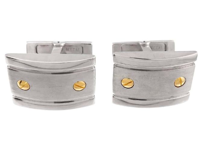 Gemelli Cartier Santos in argento
