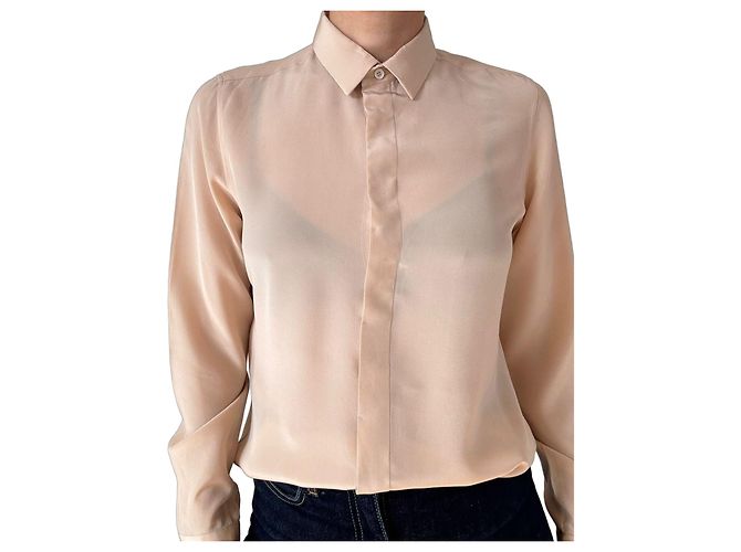 Camicetta in seta Barbara Bui Beige 