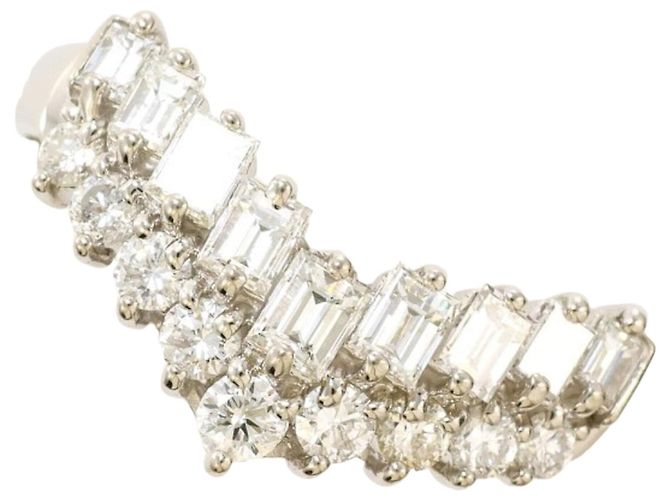 Autre Marque Platin-Diamant-Ring 