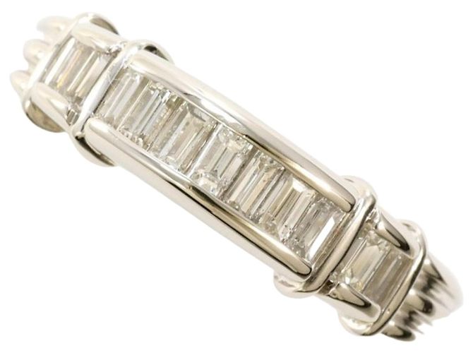Autre Marque PT900 Platin Diamant Ring