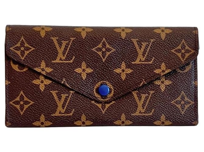 Louis Vuitton Monogram Josephine Wallet - Brown/Blue