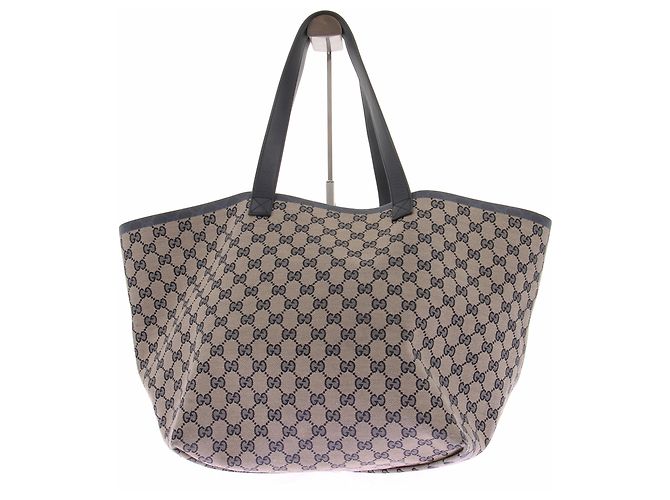 Gucci Cabas en toile "Totissima" Marron