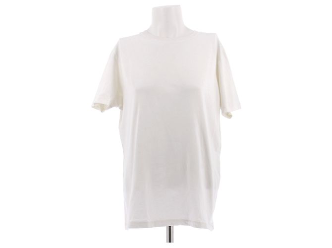 Gucci White Cotton T-shirt