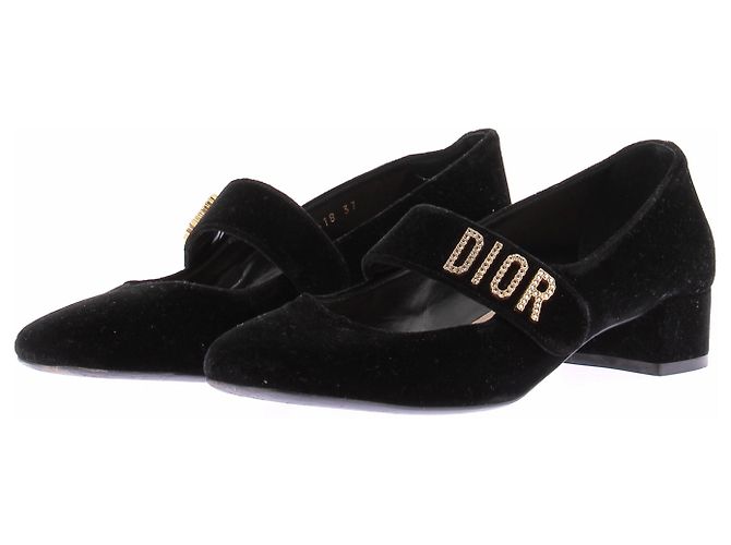 Dior Babies aus schwarzem Samt