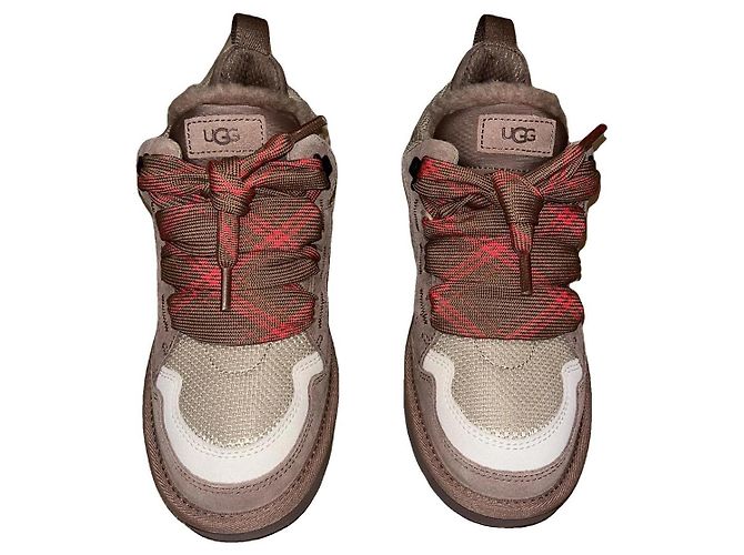 UGG Tasman X LTA Sneaker Braun Pink Weiß