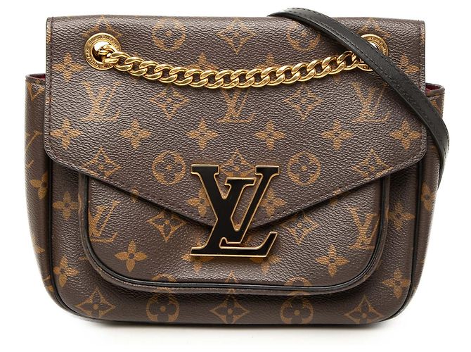 Louis Vuitton Marrom Monogram Passy PM