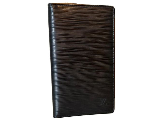 Louis Vuitton Portafoglio Epi Pelle Nero