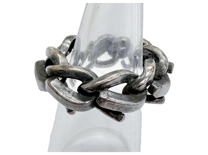 Tiffany & Co Tiffany Forge Link Band Ring Silber
