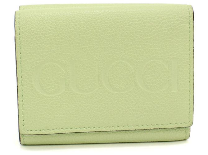 Gucci Tri-fold Wallet Grün