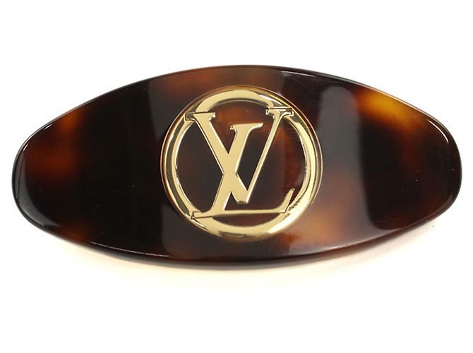 Fermaglio per capelli Louis Vuitton Marrone