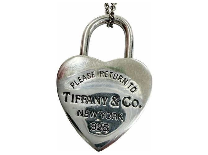 Collana Return to Heart Lock di Tiffany & Co. Argento