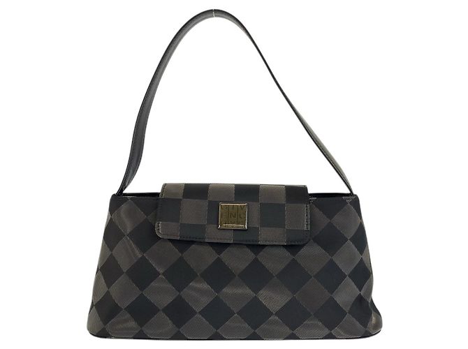 Borsa a mano e a tracolla in nylon e pelle Givenchy Nero 