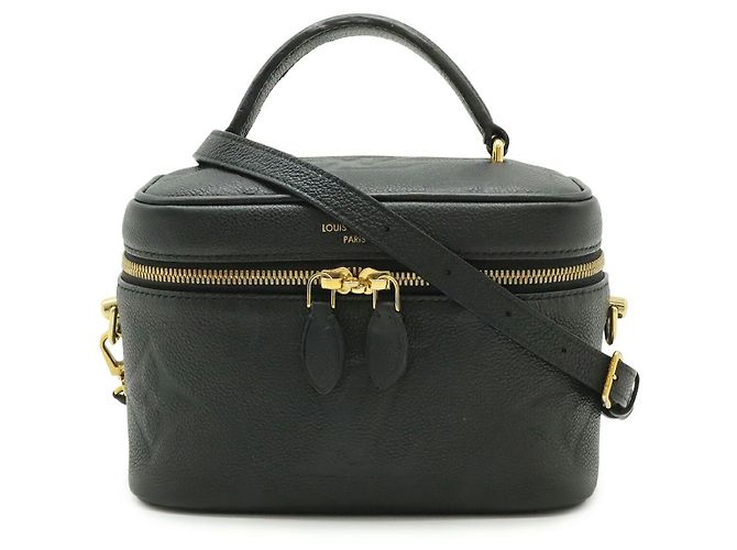 Bolsa Louis Vuitton Monogram Empreinte Vanity PM Preto